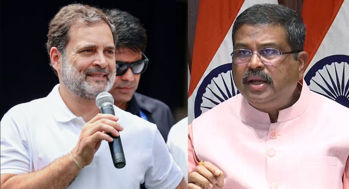 “Owe Students More Than Outrage”: Dharmendra Pradhan Slams Rahul Gandhi